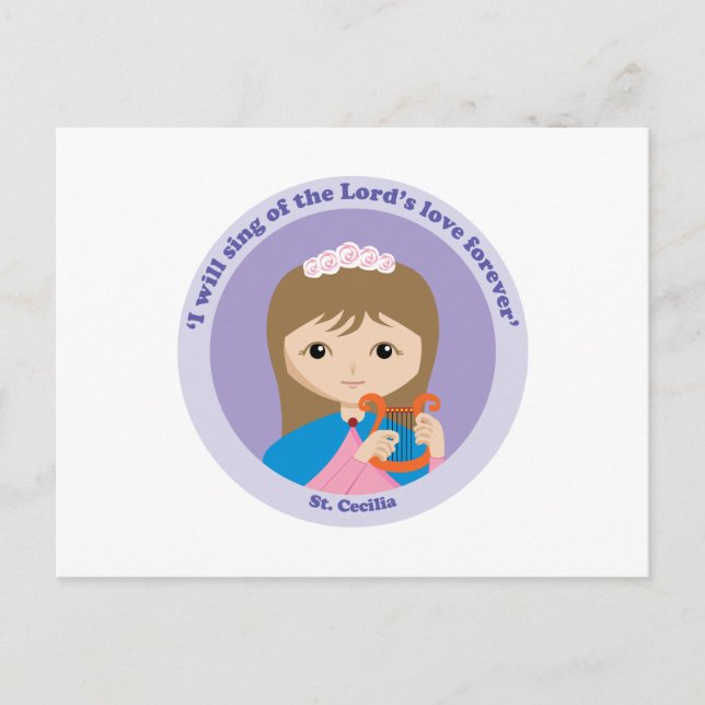 Carte Postale St. Cecilia (Devant)
