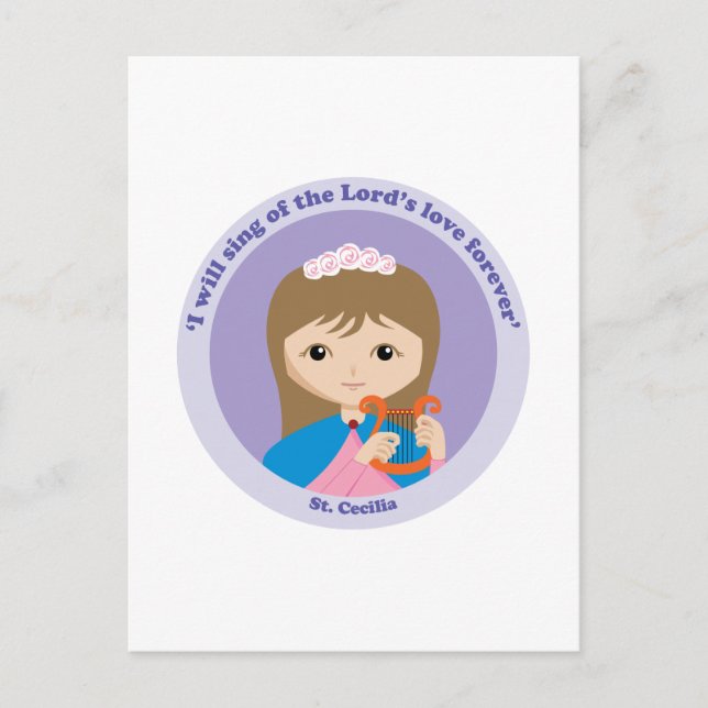 Carte Postale St. Cecilia (Devant)