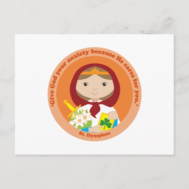 Carte Postale St. Dymphna (Devant)