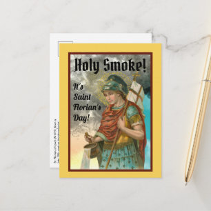Carte postale « St. Florian avec seau (fumée ; M 0