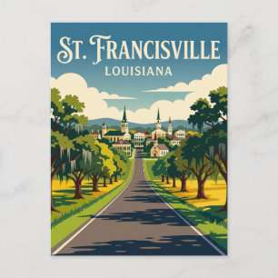 Carte Postale St. Francisville USA