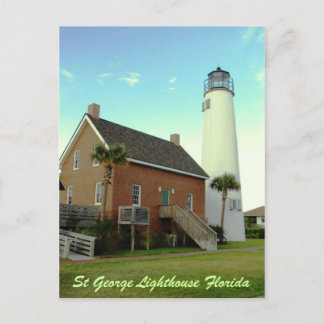 Carte postale St George Lighthouse Fl