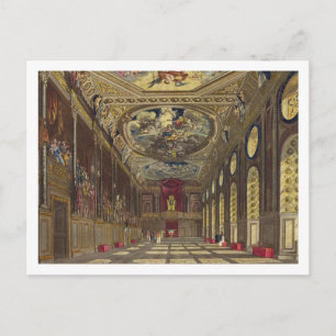 Carte Postale St. George's Hall, Château de Windsor, de "Royal R