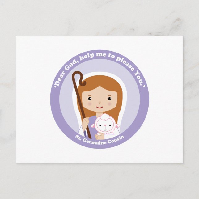 Carte Postale St. Germaine Cousin (Devant)