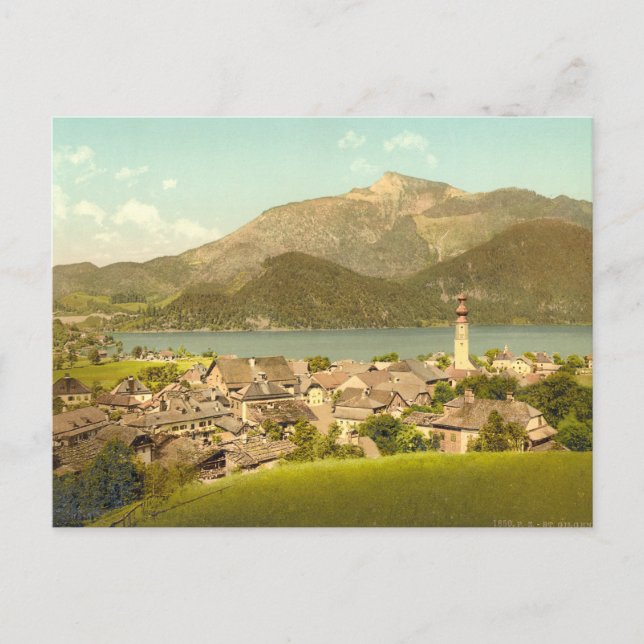 Carte Postale St Gilgen I en Autriche (Devant)