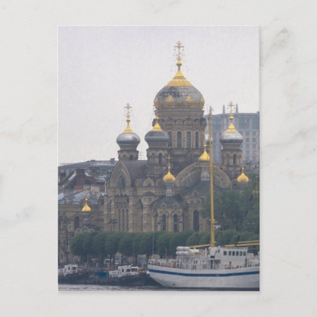 Carte Postale St. Isaac’s Carré St. Pétersbourg, Russie (Devant)