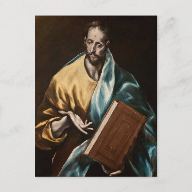 Carte Postale St. Jacques le Mineur par El Greco (Devant)