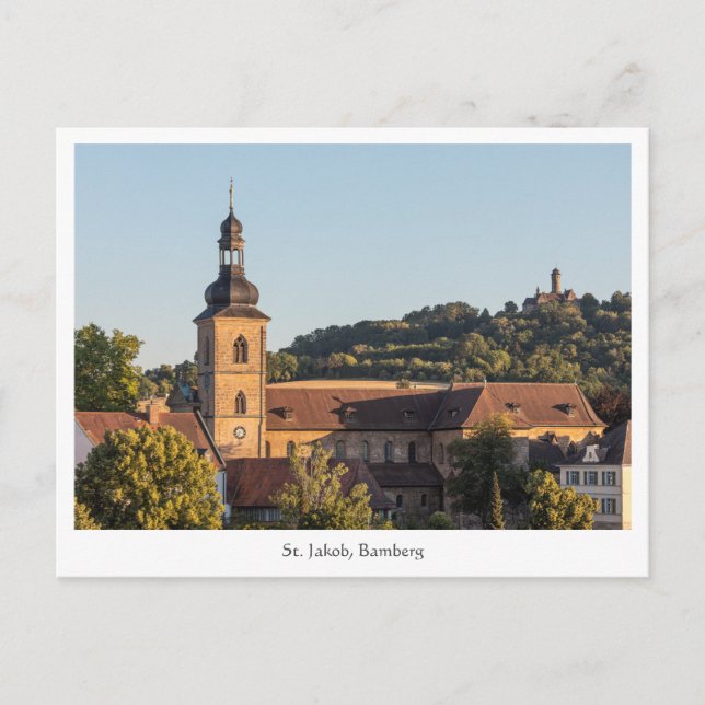 Carte Postale St. Jakob, Bamberg (Devant)