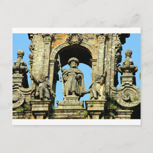 Carte Postale St James, Cathédrale de Saint Jacques de Compostel