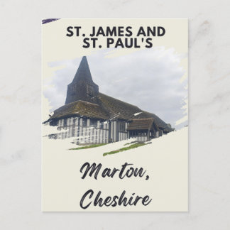 Carte Postale St. James et St. Paul’s Marton