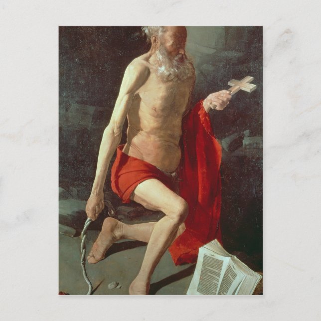 Carte Postale St. Jérôme, c.1620 (Devant)