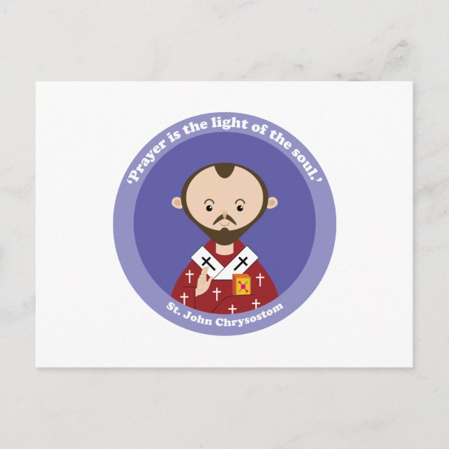 Carte Postale St. John Chrysostom (Devant)
