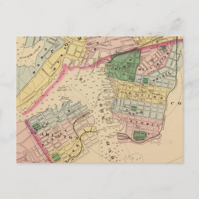 Carte Postale St John, Portland (N.-B.) (Devant)