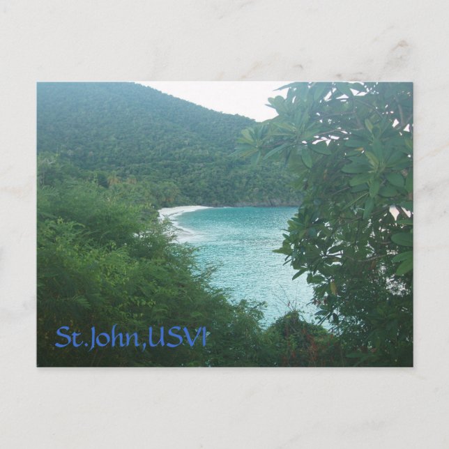 Carte Postale St. John, USVI (Devant)