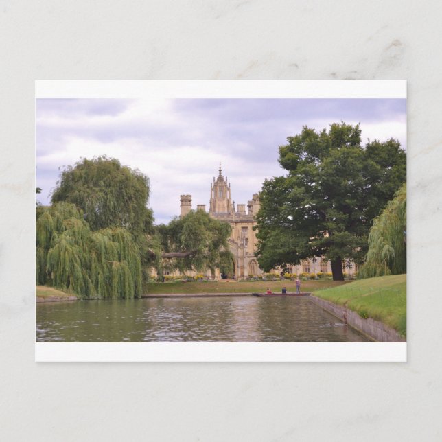 Carte Postale St. John's College Cambridge (Devant)