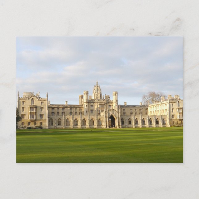 Carte Postale St John's College, Cambridge, Angleterre (Devant)