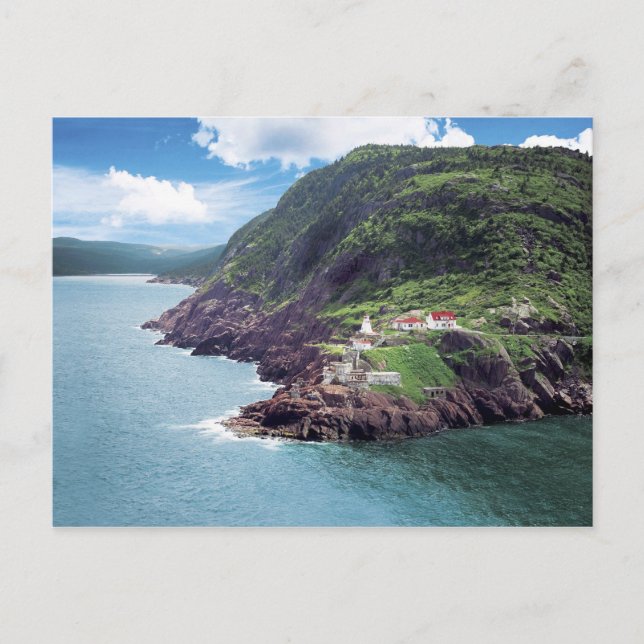 Carte Postale St. John's, Terre-Neuve, Canada, Fort historique (Devant)
