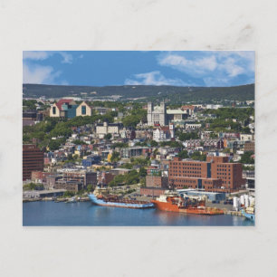 Carte Postale St. John's, Terre-Neuve, Canada, le littoral