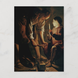 Carte Postale St. Joseph, le charpentier