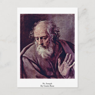 Carte Postale St. Joseph Par Guido Reni