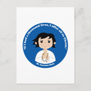 Carte Postale St Lorenzo Ruiz