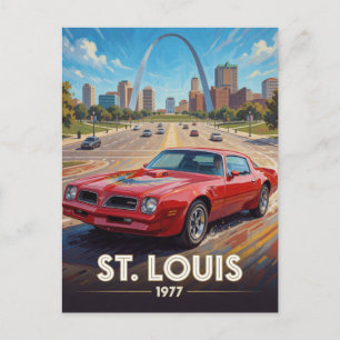 Carte Postale St. Louis American Road Cruiser 1977 Missouri