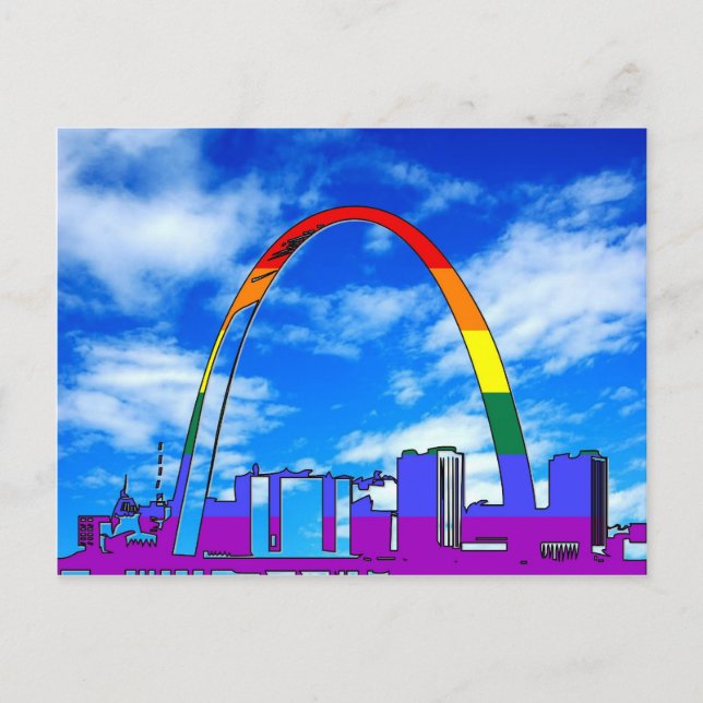 Carte Postale St. Louis GLBT Pride (Devant)