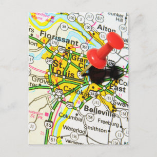 Carte Postale St. Louis, Missouri