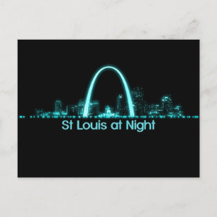 Carte Postale St Louis Skyline