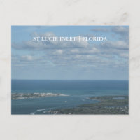 St Lucie Inlet Floride Vue aérienne