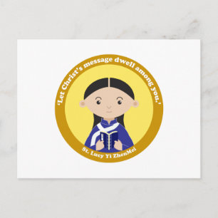 Carte Postale St. Lucy Yi ZhenMei