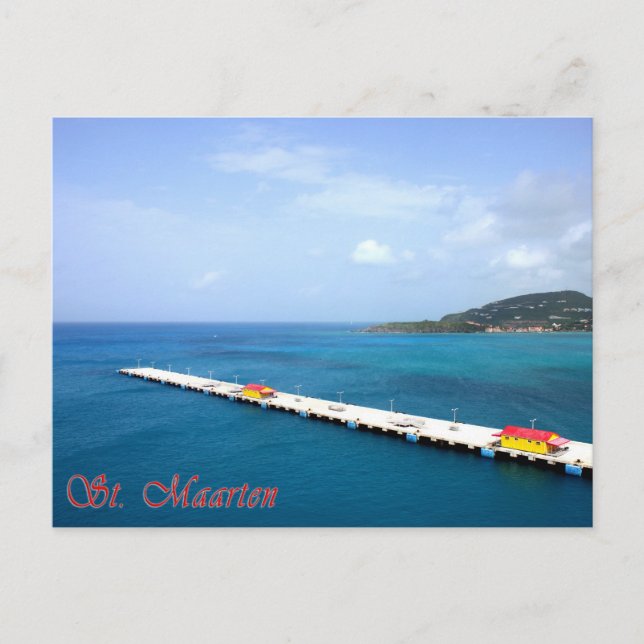 Carte postale St. Maarten (Devant)