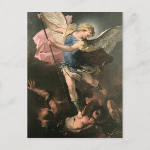 Carte Postale St. Michael, Luca Giordano (Fa Presto)