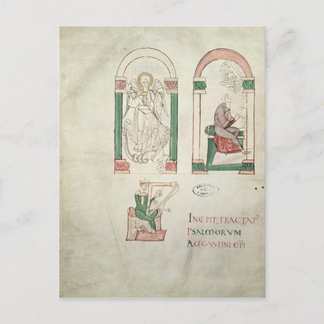 Carte Postale St. Michael, St. Augustine et St. David (Devant)