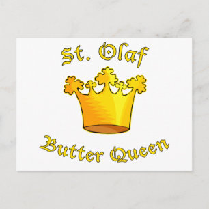 Carte Postale St. Olaf Butter Queen Produits