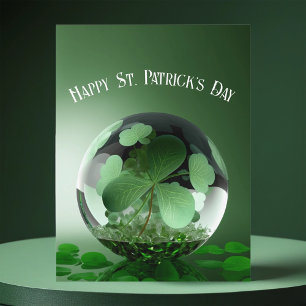 Carte Postale St. Patrick's Day Green World