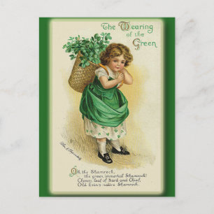 Carte Postale St Patrick's Day Greeting Cards and Postcards