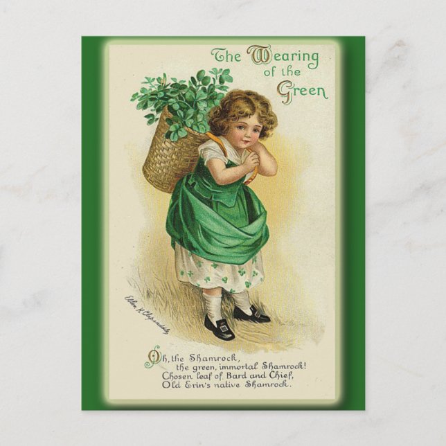 Carte Postale St Patrick's Day Greeting Cards and Postcards (Devant)