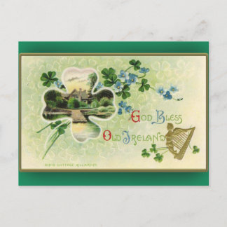 Carte Postale St. Patrick's Day Greeting Cards Killarney Castle
