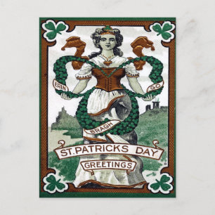 Carte Postale St Patrick's vintage