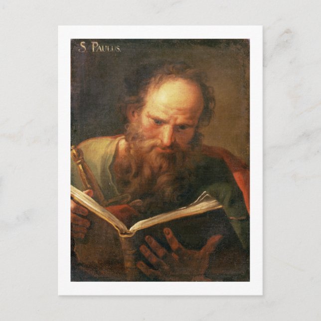 Carte Postale St. Paul, vers 1730 (pour les tableaux compagnons  (Devant)