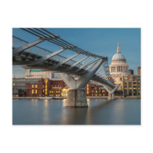 St Pauls et le pont du Millenium