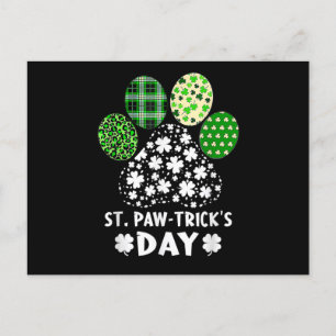 Carte Postale St Paw-trick's Day -