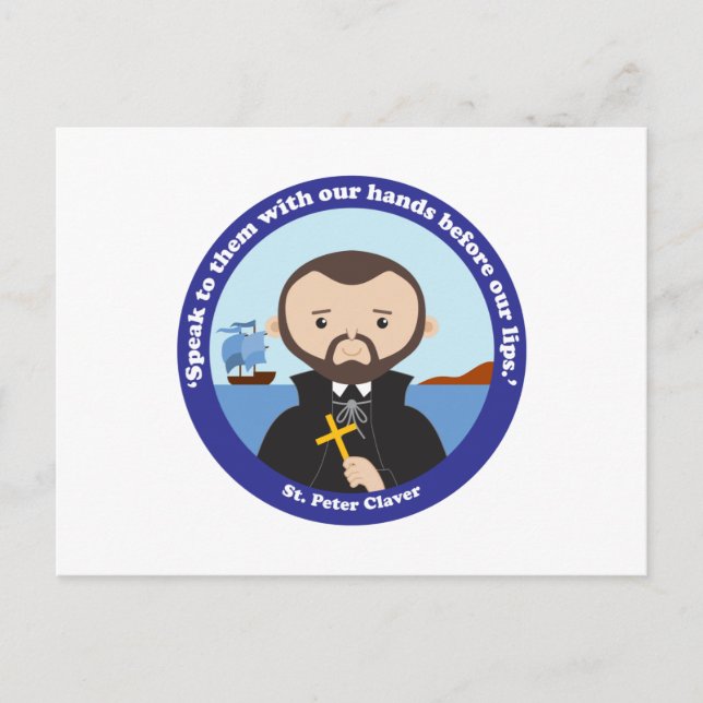 Carte Postale St. Peter Claver (Devant)