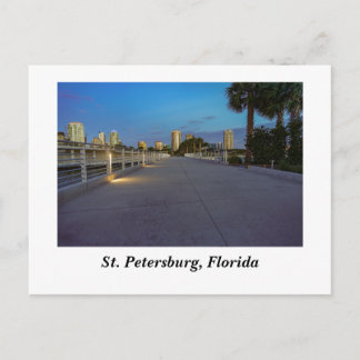 Carte Postale St. Petersburg, Floride matin