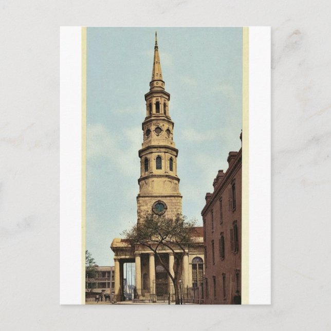 Carte Postale St. Philip's Church, Charleston, S.C. photo classi (Devant)