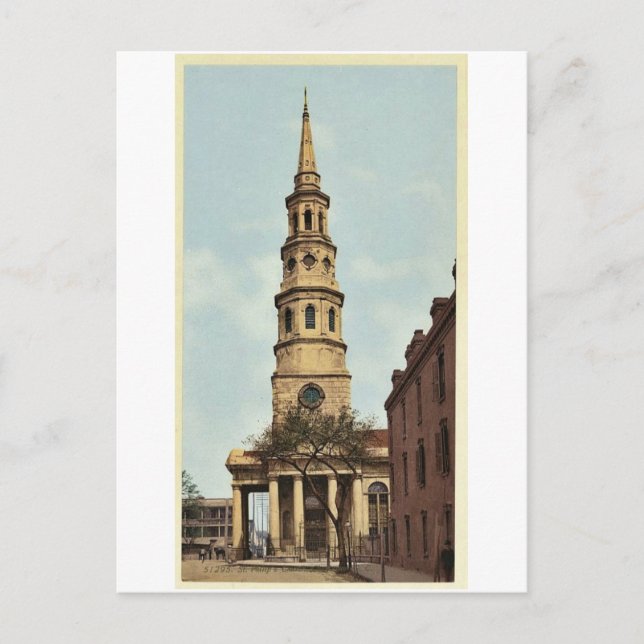 Carte Postale St. Philip's Church, Charleston, S.C. photo classi (Devant)