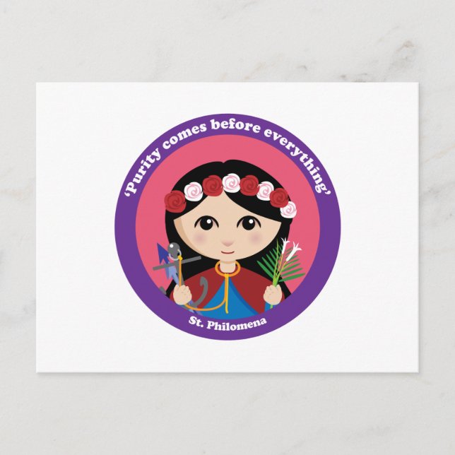 Carte Postale St. Philomena (Devant)
