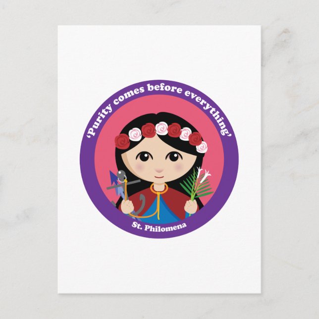 Carte Postale St. Philomena (Devant)