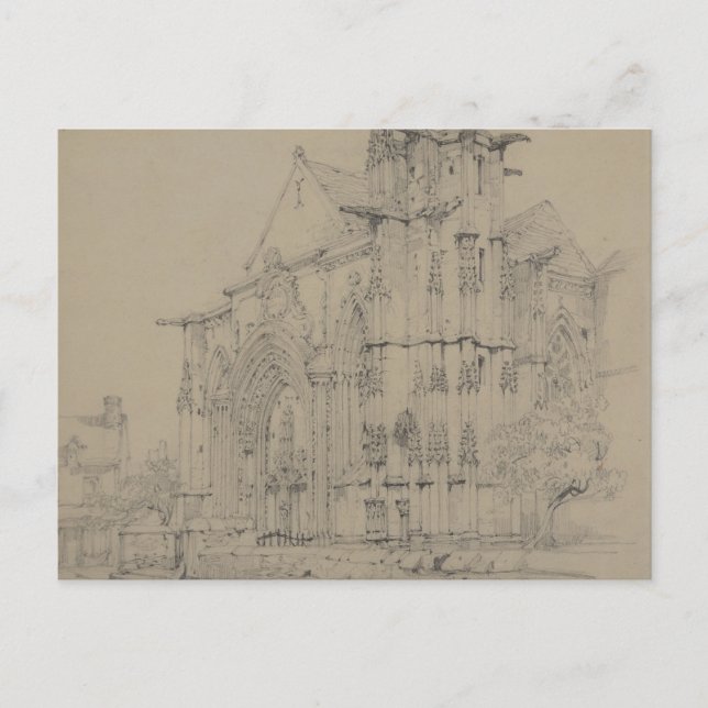 Carte Postale St. Sauveur, Dives, Normandy, c.1821 (Devant)